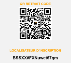QR retrait code